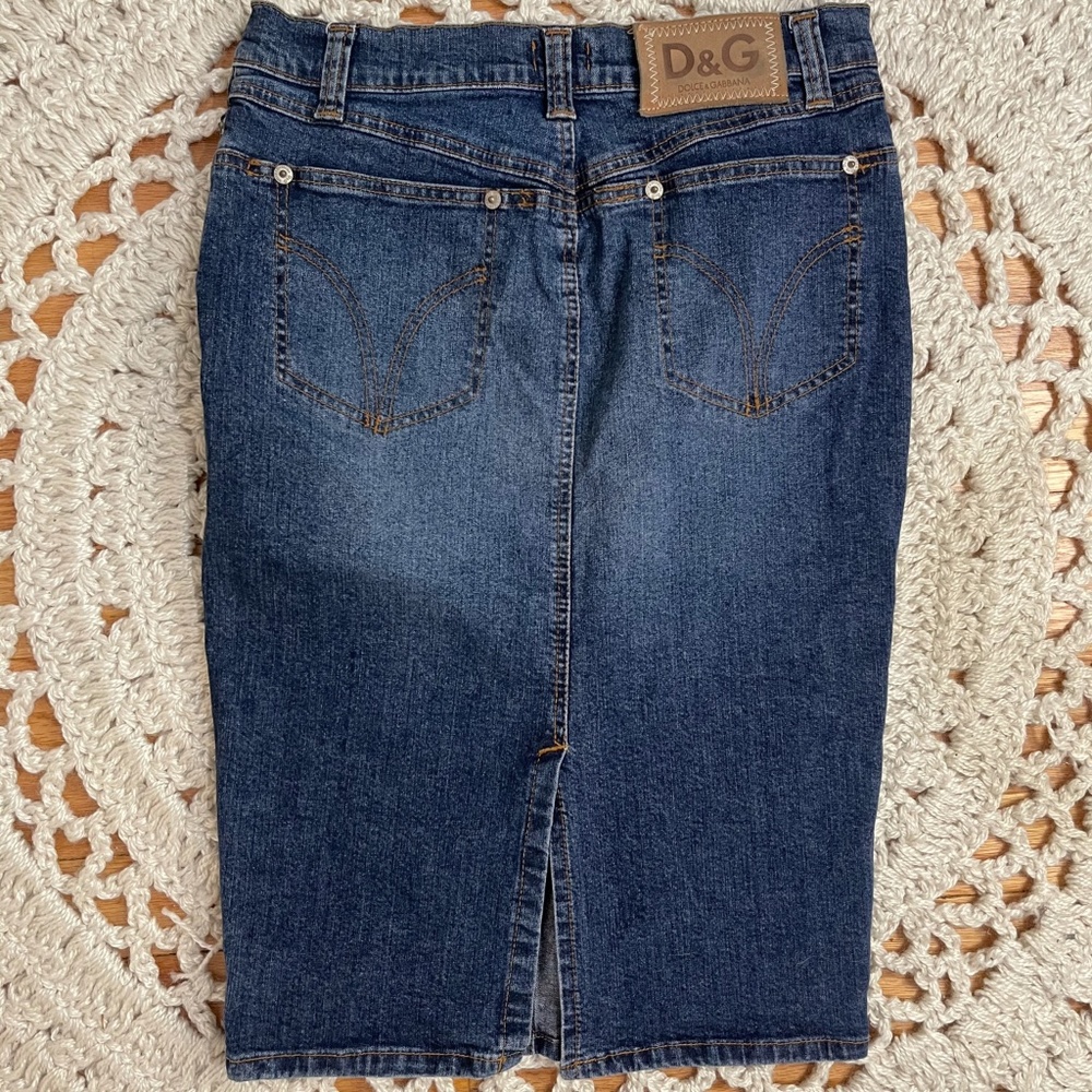 D&G Denim Vintage Skirt